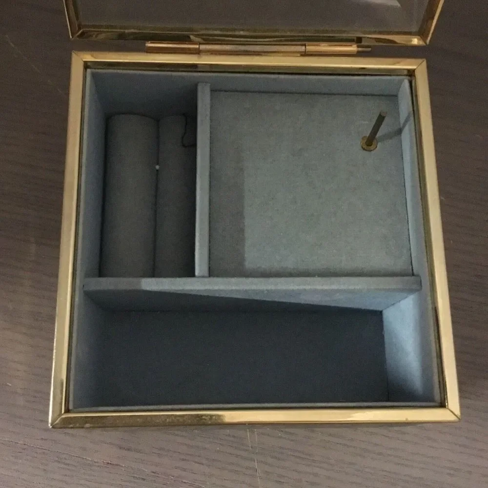 Mirror‎ Music Jewelry Box By The The San Franscico Music Box Company